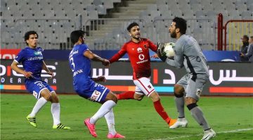 توقعات التشكيل الأساسي للنادي الأهلي في مباراته ضد سموحة ببطولة الدوري المصري