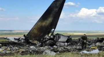 تحطم طائرة عسكرية روسية من طراز سو-35
