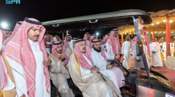 الأمير فيصل بن بندر يزور مهرجان الألبان والأغذية بمحافظة الخرج