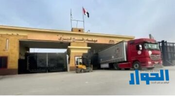 “القاهرة الإخبارية”: دخول شاحنات مساعدات إلى غزة اليوم عبر معبر رفح