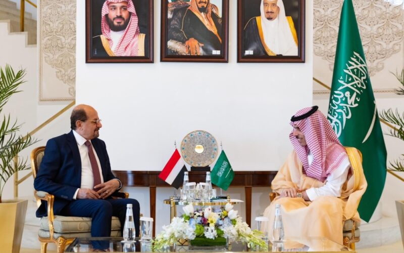 وزير الخارجية يبحث تعزيز العلاقات مع نظيره اليمني